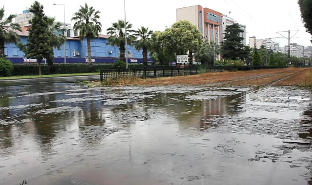 Samsun'da Metrekareye 73,7 Kilo Yağış Düştü