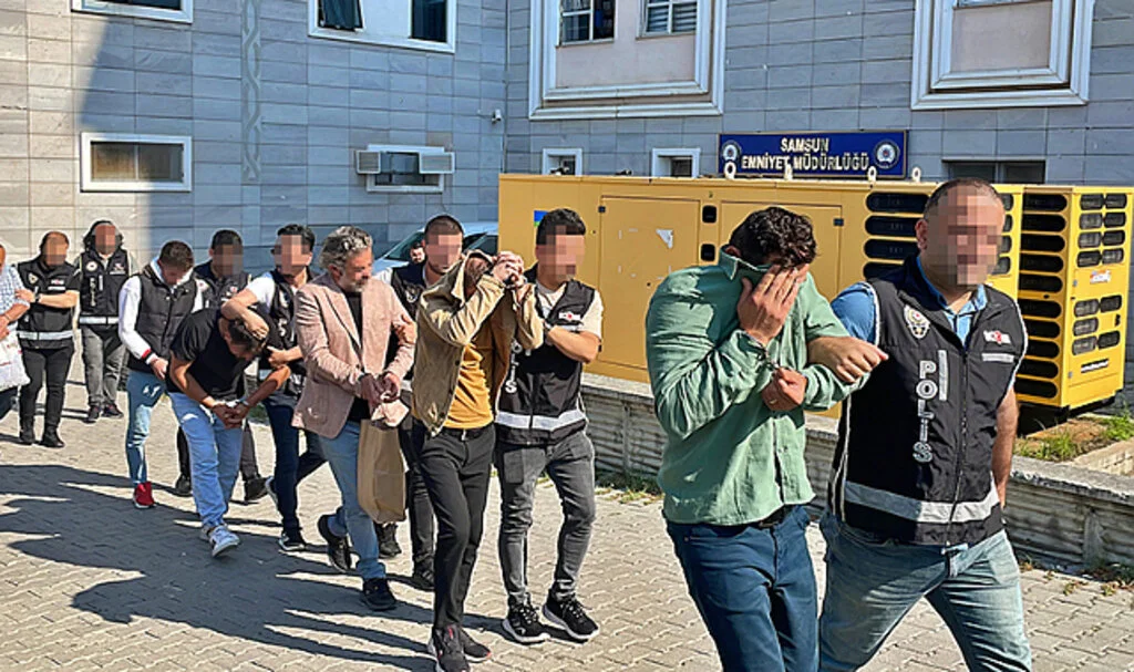 Samsun'da Organize İşlere 2 Tutuklama 