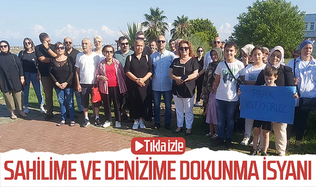 Samsun'da sahilime ve denizime dokunma isyanı! Tıkla izle...