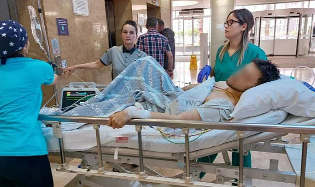 Samsun'da Silahlı Saldırıya Uğrayan Genç Yaralandı