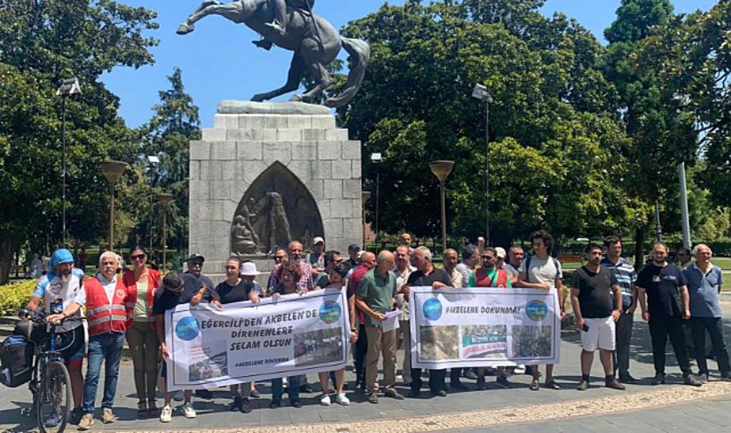 Samsun'dan Akbelen mücadelesine destek