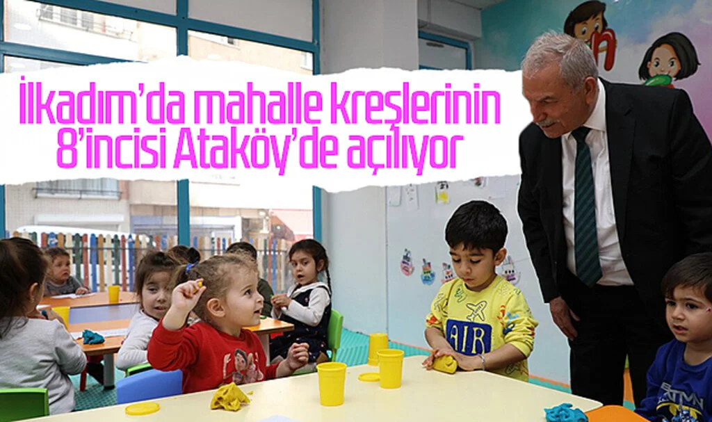 Samsun İlkadım Belediyesi'nden, Her mahalleye 'Kreş ve Kültür Evi'