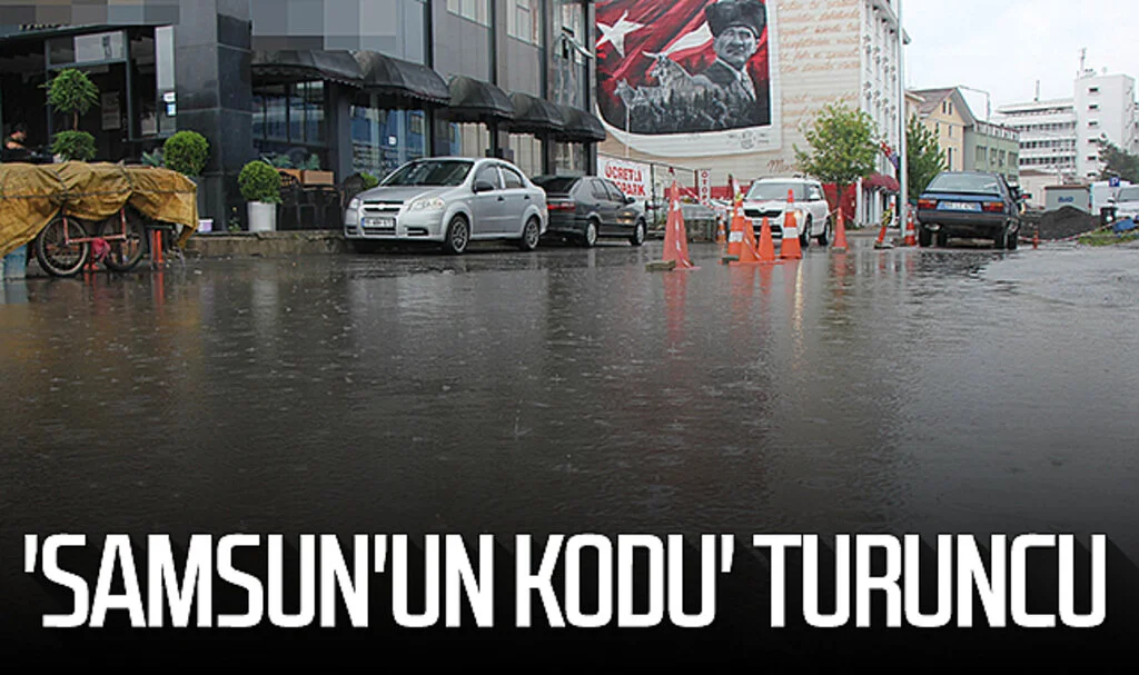 'Samsun'un kodu' turuncu