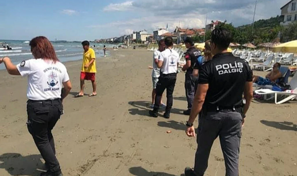 Samsun Yakakent'te Polisten Boğulmalara Karşı Uyarı
