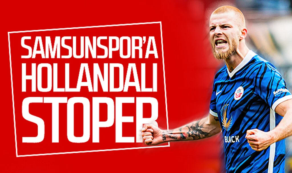 Samsunspor'a Hollandalı stoper