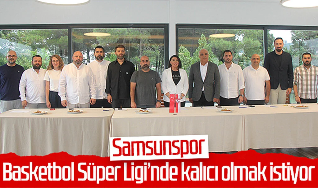 Samsunspor, Basketbol Süper Ligi’nde kalıcı olmak istiyor