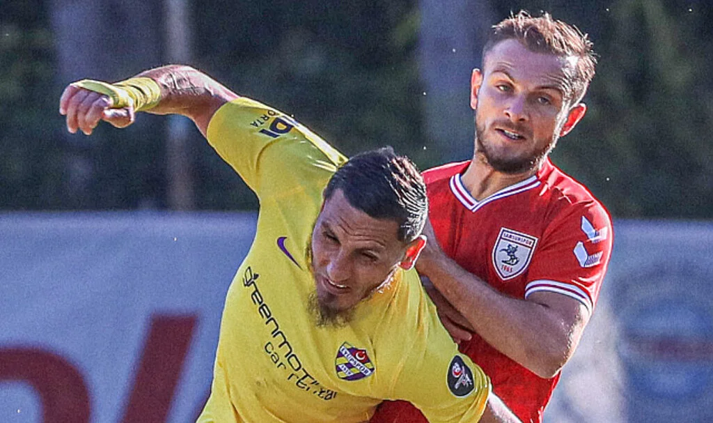 Samsunspor’da Celil Yüksel hırsı ile dikkat çekiyor