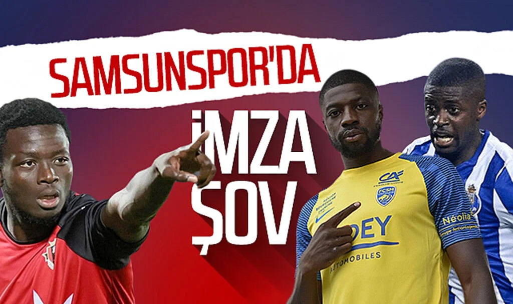 Samsunspor'da imza şov