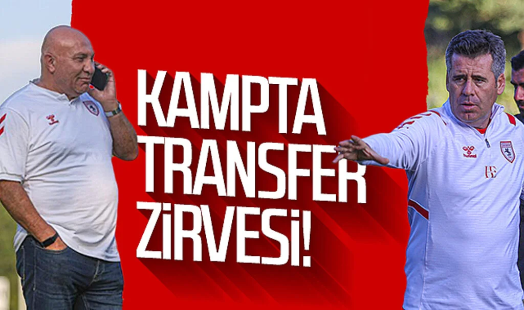 Samsunspor kampında transfer zirvesi!