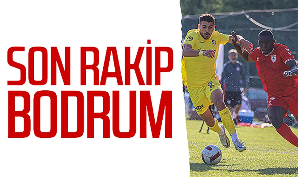 Samsunspor’un son rakibi Bodrumspor