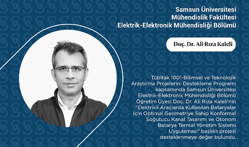 SAMÜ'lü öğretim üyesinin TÜBİTAK proje başarısı 