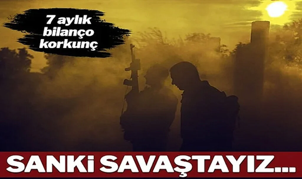 Sanki Savaştayız: 7 Ayda 1200 Ölü, 1960 Yaralı