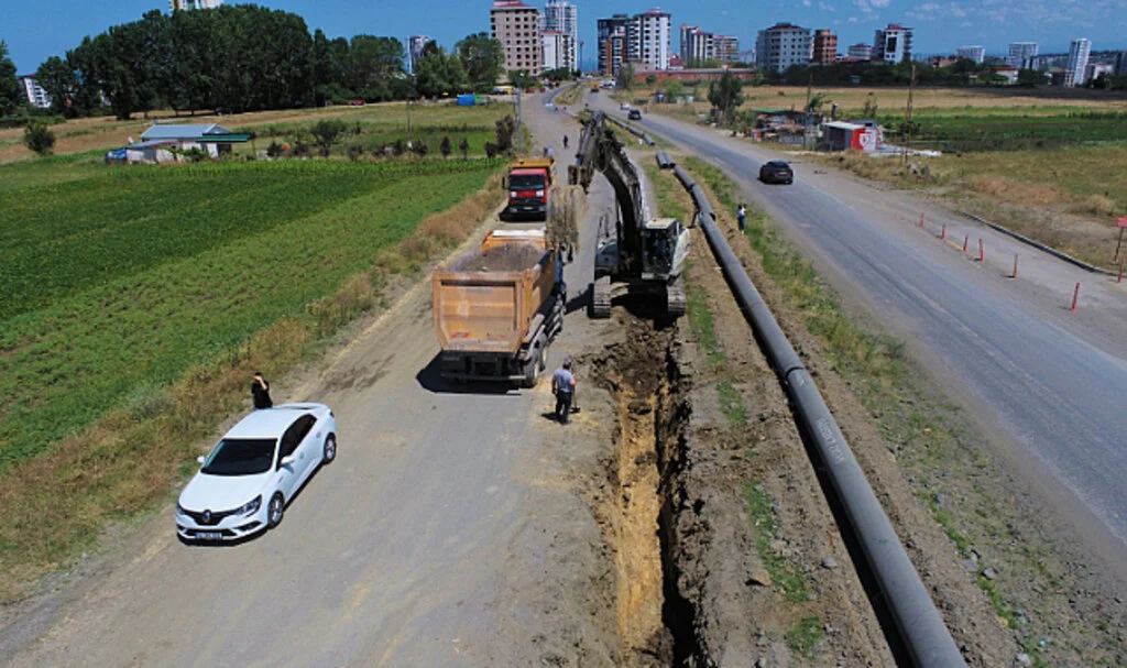 SASKİ'den 12 mahalleye yeni şebeke hattı 