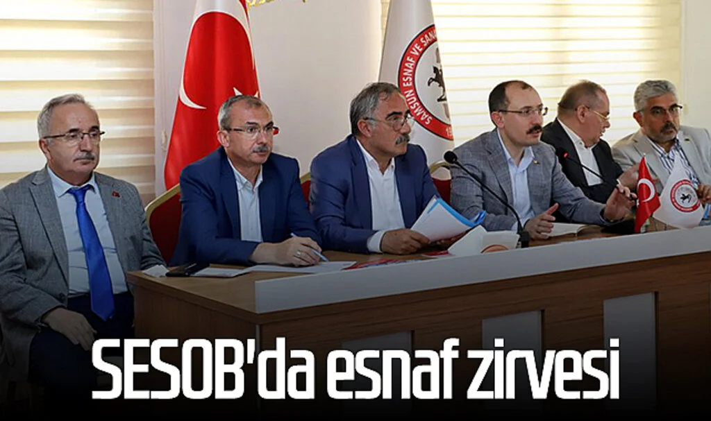 SESOB'da esnaf zirvesi