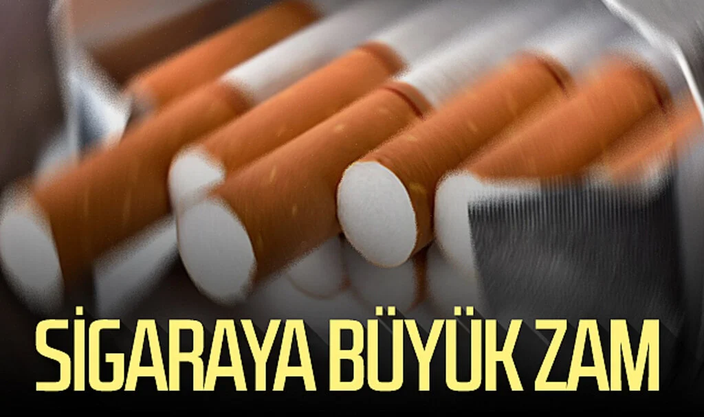 Sigaraya büyük zam!