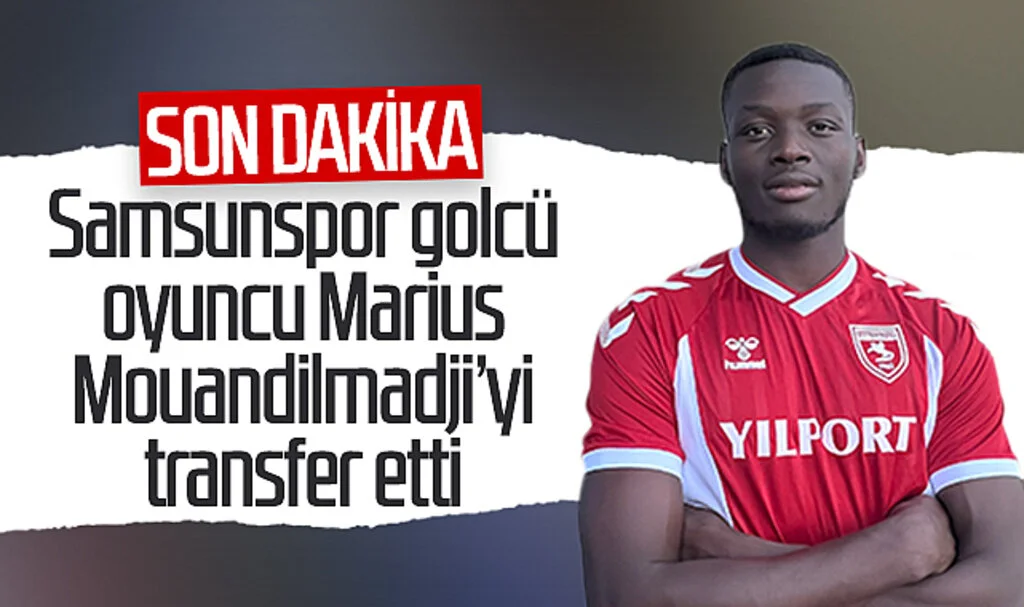 Son Dakika! Samsunspor Golcü Oyuncu Marius Mouandilmadji'yi Transfer Etti