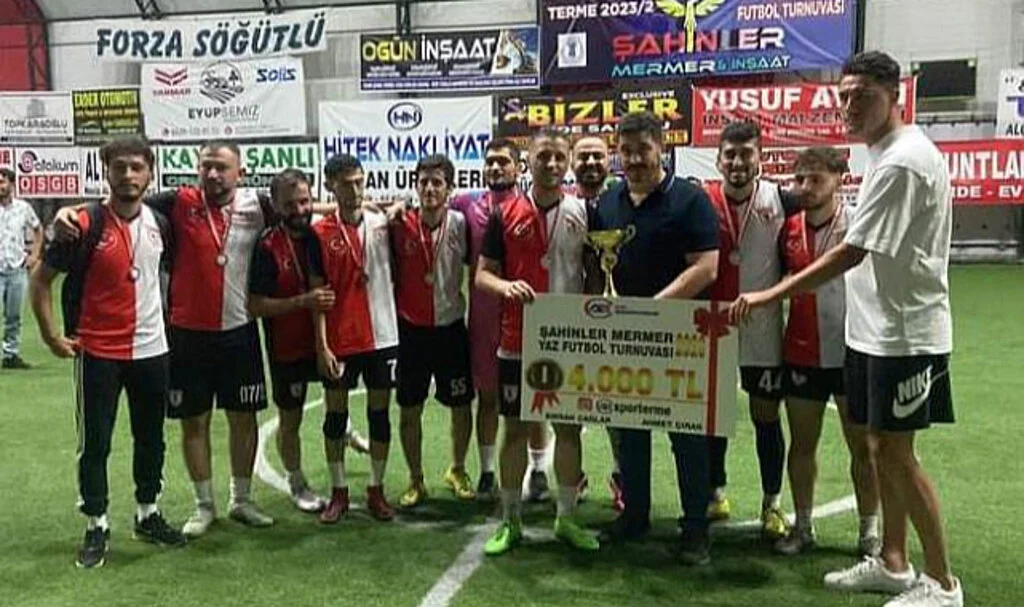 Terme'de turnuvanın şampiyonu Semt-i Cumhuriyet