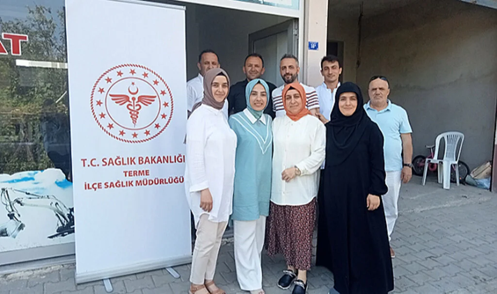 Terme İlçe Sağlık Müdürlüğü, Mahallelerde Sağlık Taraması Yapıyor