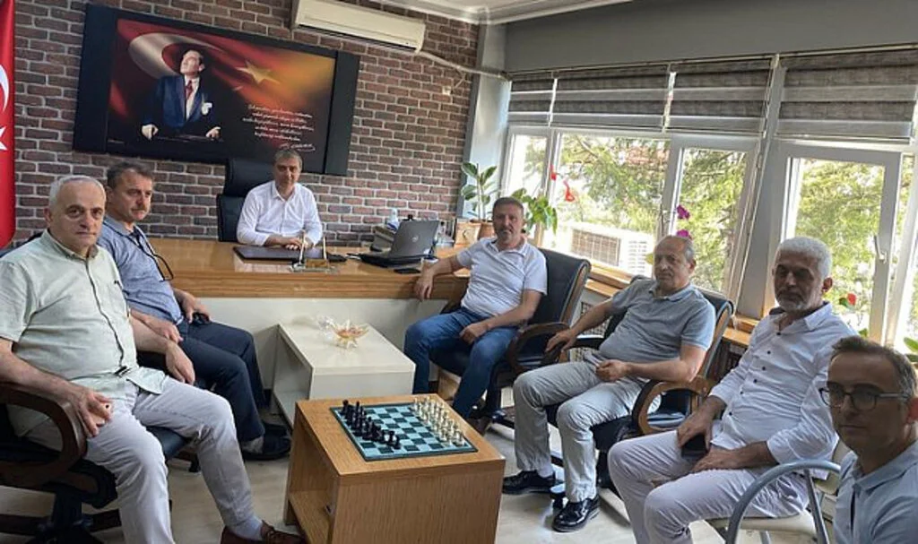 Terme Milli Eğitim Müdürü Köse, Ortaokul Müdürleriyle Toplantı Yaptı