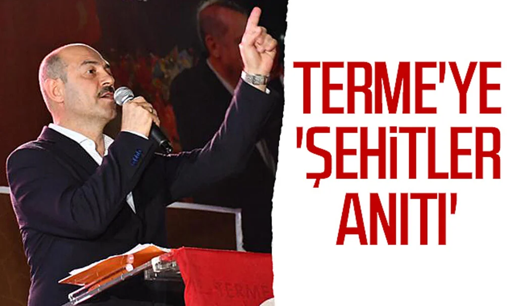 Terme'ye 'Şehitler Anıtı'
