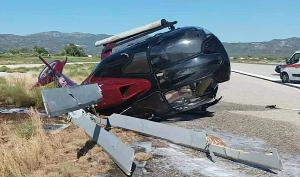 Türk Helikopteri Yunanistan’da Düştü, 5 Yaralı