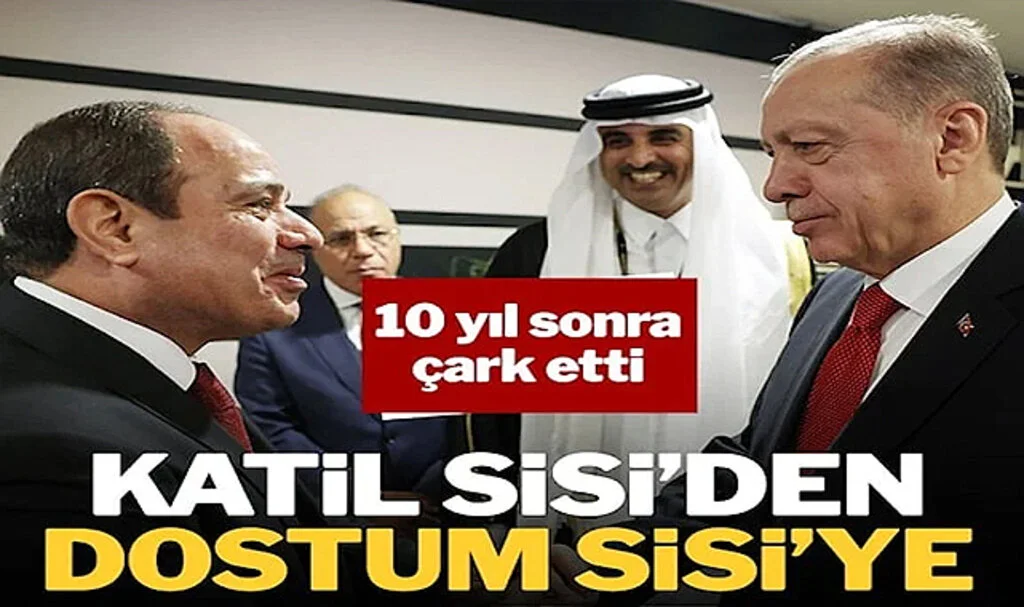 Türkiye ve Mısır Karşılıklı Büyükelçi Atadı