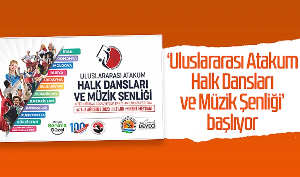 ‘Uluslararası Atakum Halk Dansları ve Müzik Şenliği’ başlıyor
