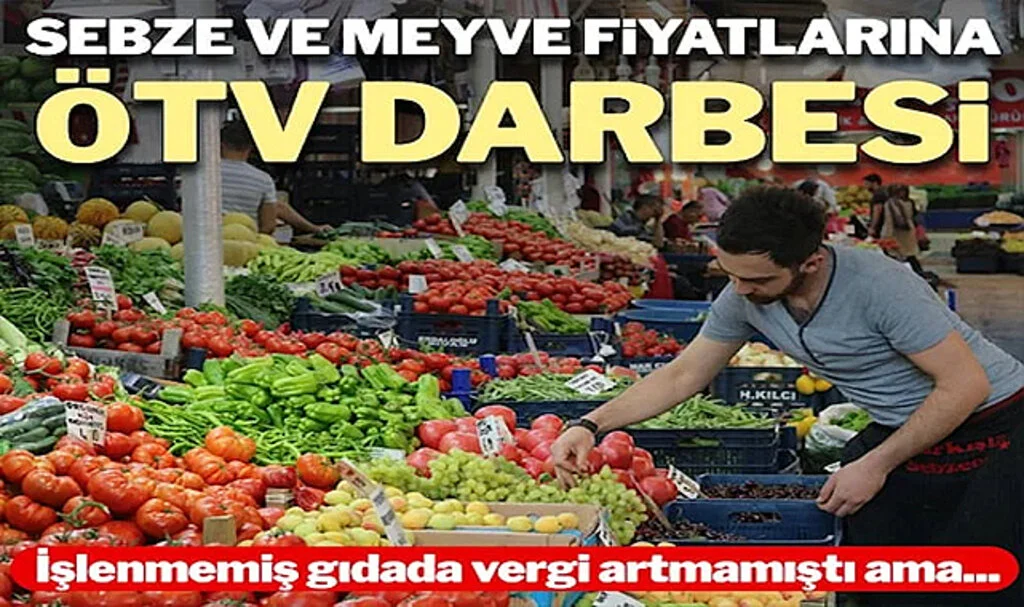 Vergi Artışı Market ve Pazara Nasıl Yansıyacak? Zamlar Peş Peşe Geliyor