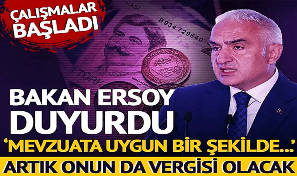 Yeni Vergi Sinyali! Bakan Ersoy Duyurdu: Günübirlik Kiralık Evler İçin Düzenleme Geliyor