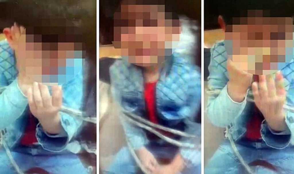 4 Çocuğunu Birbirine Bağlayıp Dövdü, Yetmedi O Anları da Kayda Aldı