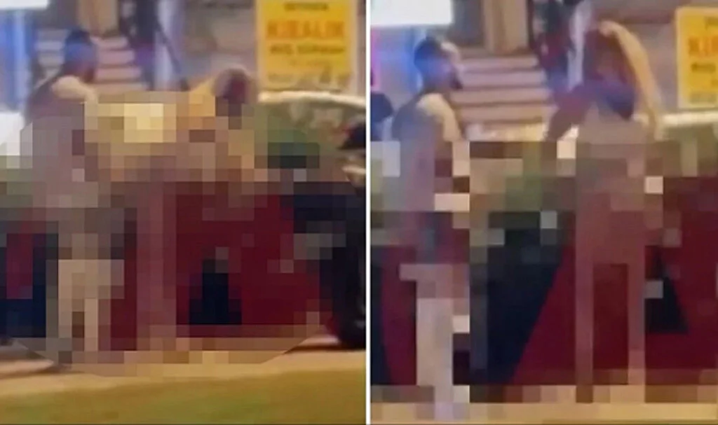 Alanya'da Sokak Ortasında Cinsel İlişkiye Girdiler
