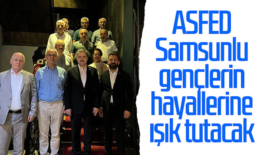 ASFED Samsunlu Gençlerin Hayallerine Işık Tutacak
