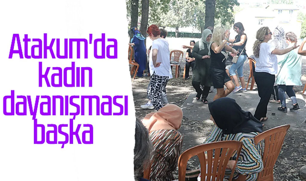 Atakum'da kadın dayanışması başka