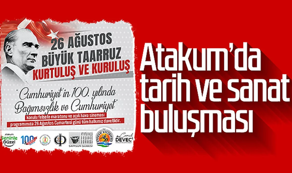 Atakum’da tarih ve sanat buluşması