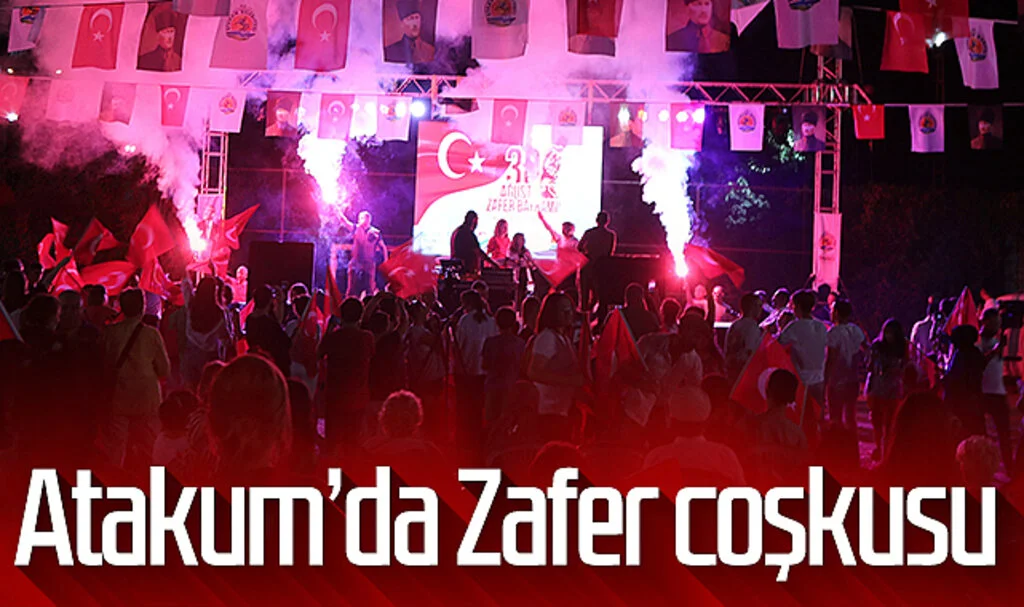 Atakum'da Zafer coşkusu 
