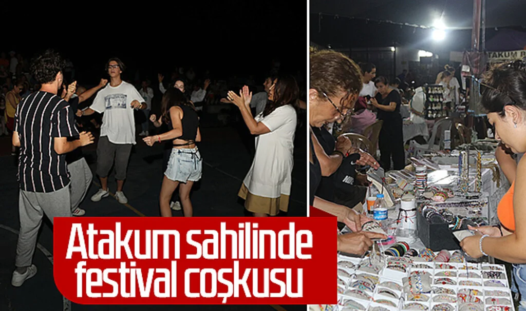 Atakum sahilinde festival coşkusu