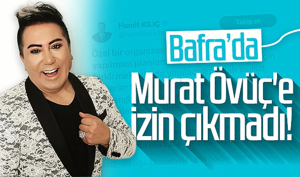 Bafra'da Murat Övüç'e izin çıkmadı!