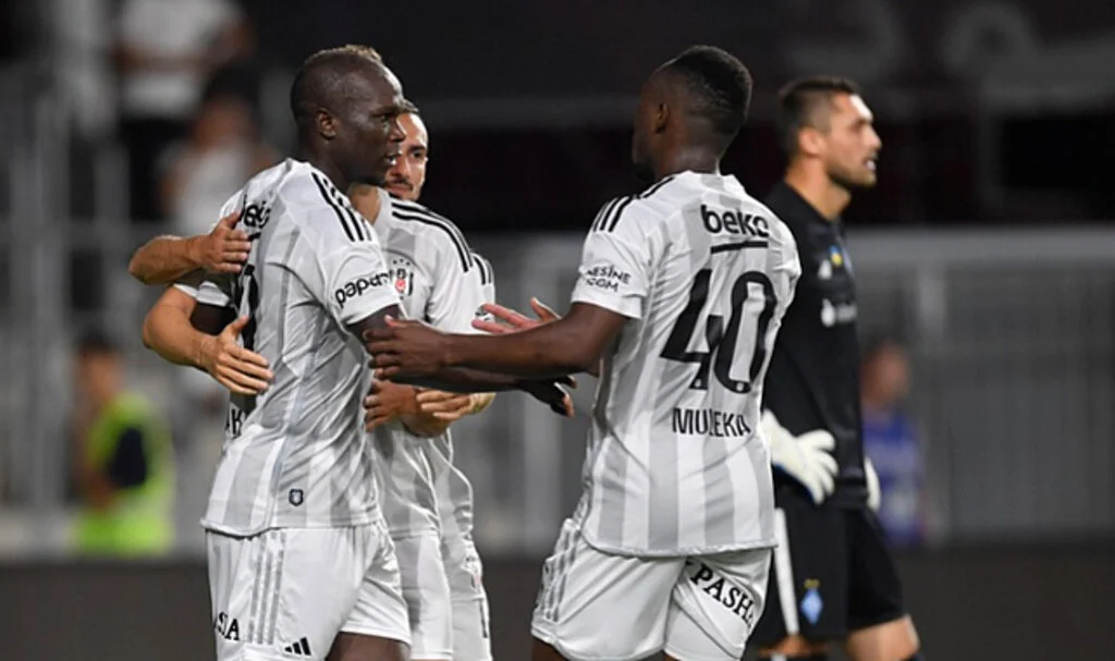 Beşiktaş, Dinamo Kiev deplasmanından galibiyetle döndü