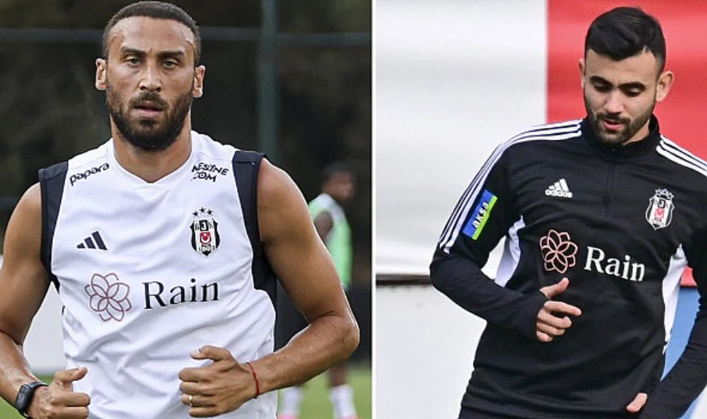 Beşiktaş'ta Rachid Ghezzal ve Cenk Tosun sevinci