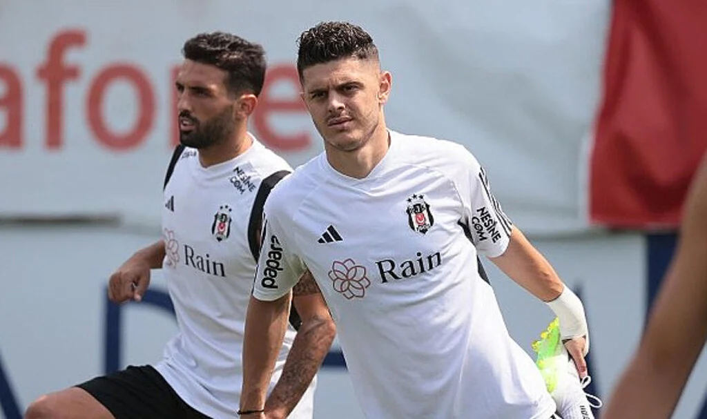 Beşiktaş'ta Rashica ilk idmanına çıktı