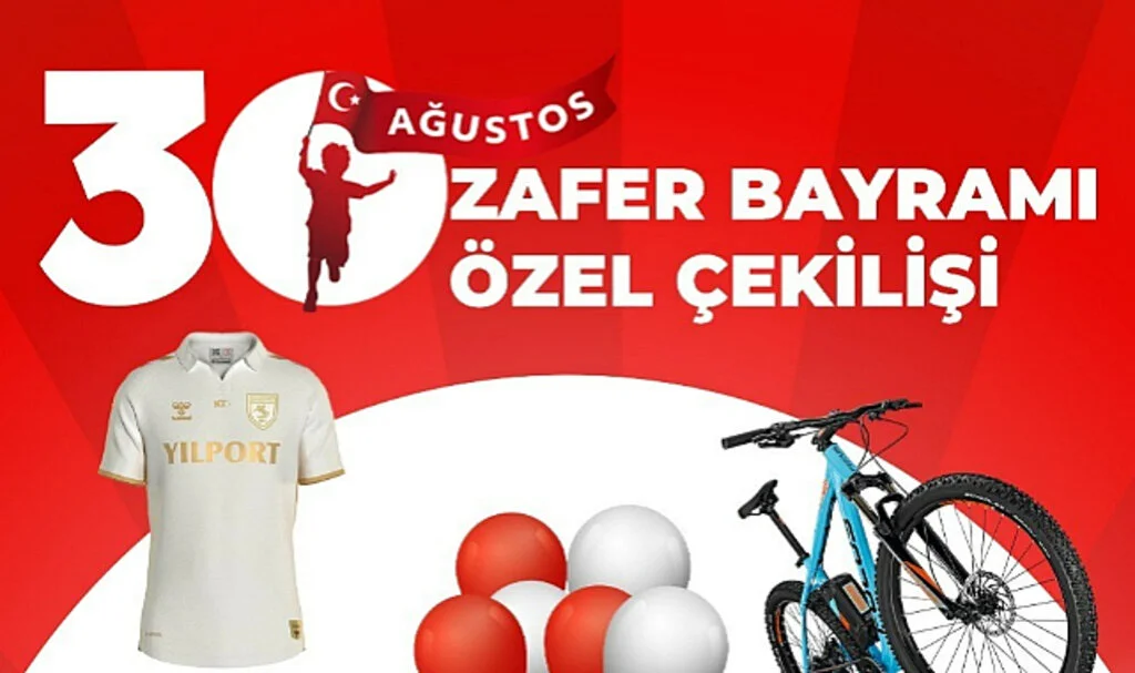 Canik Belediyesi’nden 30 Ağustos’a Özel Hediyeler  