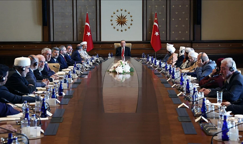 Cumhurbaşkanı Erdoğan, Müslüman Alimler Heyeti’ni Kabul Etti
