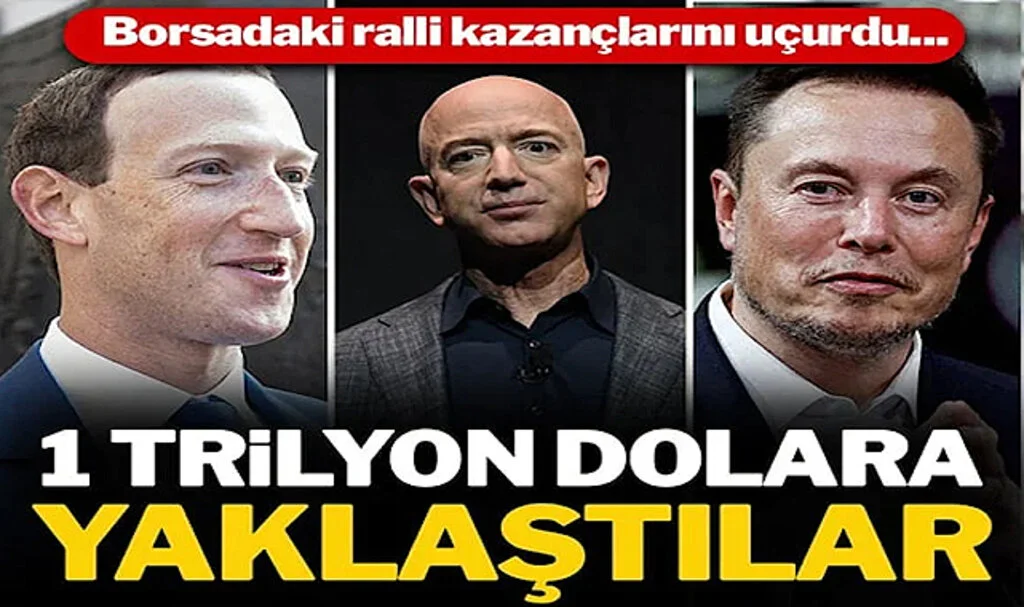 Dünyanın En Zengin 6 Kişisinin Toplam Serveti 1 Trilyon Dolara Yaklaştı
