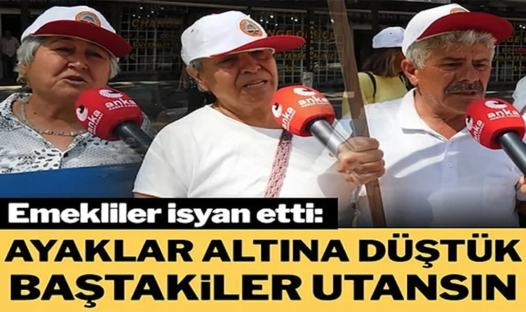 Emekliler İsyan Etti: Ayaklar Altına Düştük, Baştakiler Utansın