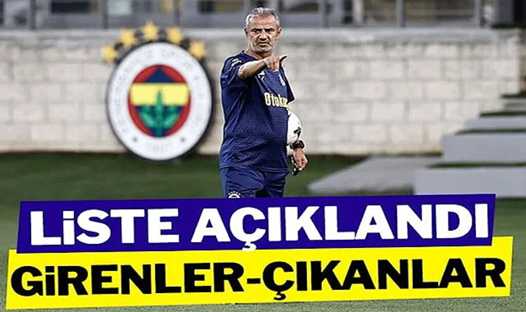 Fenerbahçe Kadroyu UEFA’ya Gönderdi! Değişiklikler…