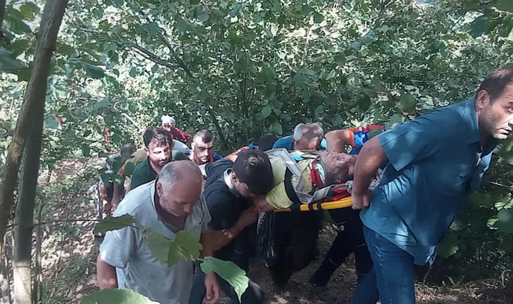 Fındık Toplarken Yamaçtan Yuvarlandı   