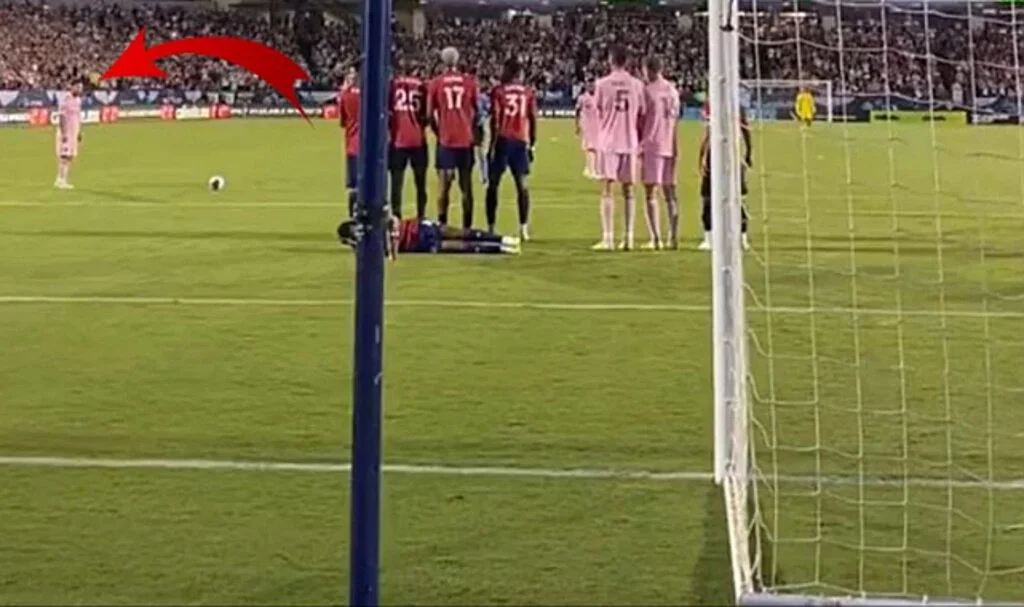 Frikik Hilesi Ortaya Çıktı! Messi Herkesi Ayakta Uyutmuş