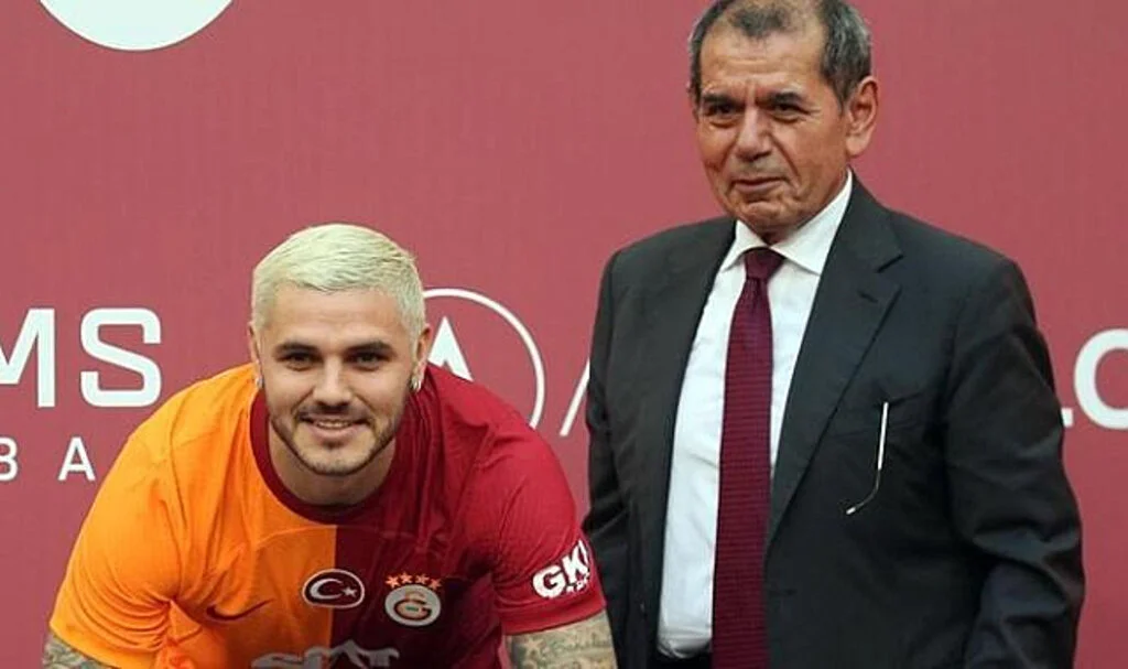 Galatasaray Başkanı Dursun Özbek'ten Icardi için 1 milyon Euro