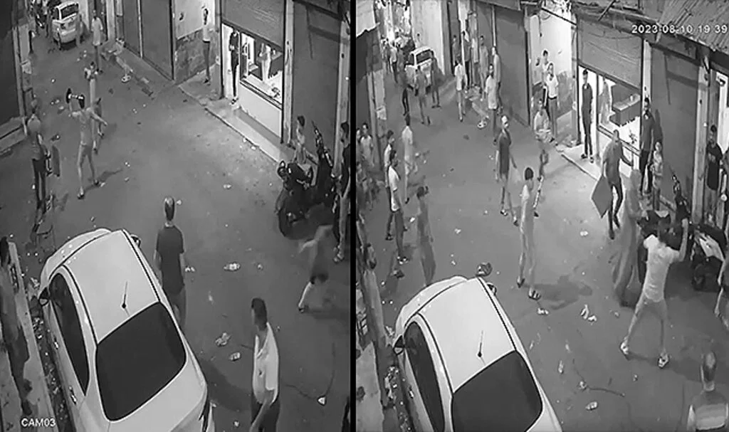 Gaziantep’te Aksiyon Filmlerini Aratmayacak Kavga Kameraya Yansıdı