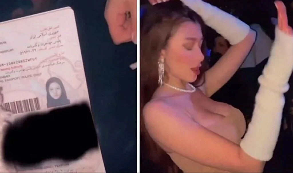Gece Kulübünde Başka Dışarda Başka! Sosyal Medya İranlı Kadının Görüntüsünü Konuşuyor